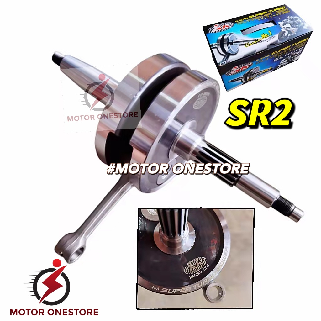 IKK CRANKSHAFT LC135 Y15ZR LC150 JET 4MM ROD 100MM SR2 SUPER TURBO