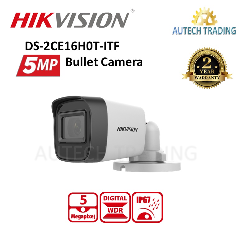 HIKVISION DS2CE16H0TITF 5MP Turbo HD Bullet Camera Analog OUTDOOR DS2CE16H0TITF(c