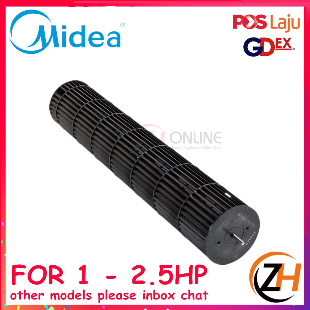 [Genuine/Original Part] MIDEA Air Cond Blower Wheel Cross Fan MIDEA