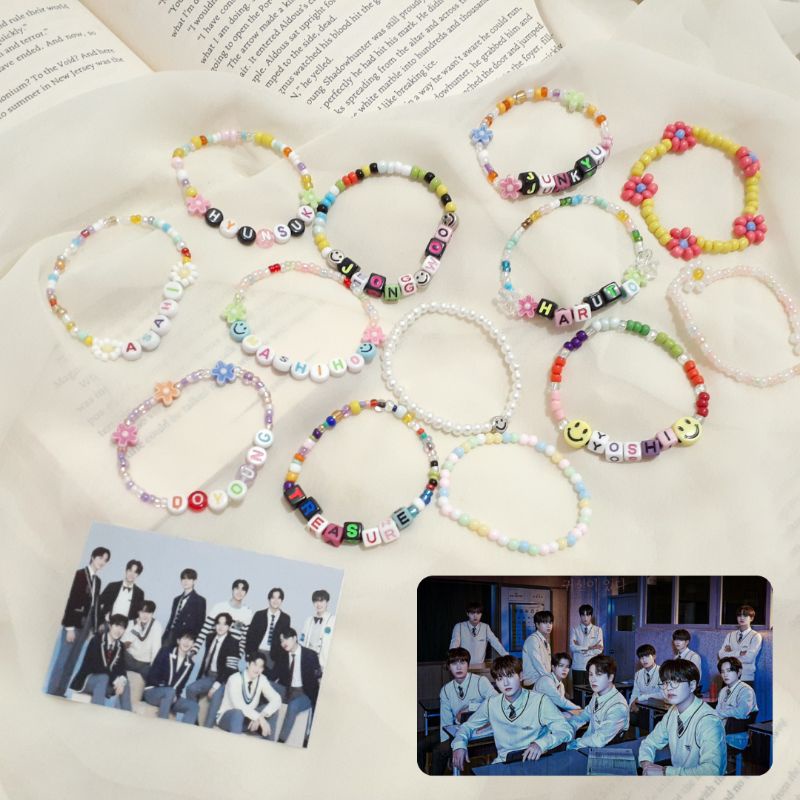 Part 9 Treasure'The Mysterious Class' Beaded Bracelet/Korean Bead Kpop