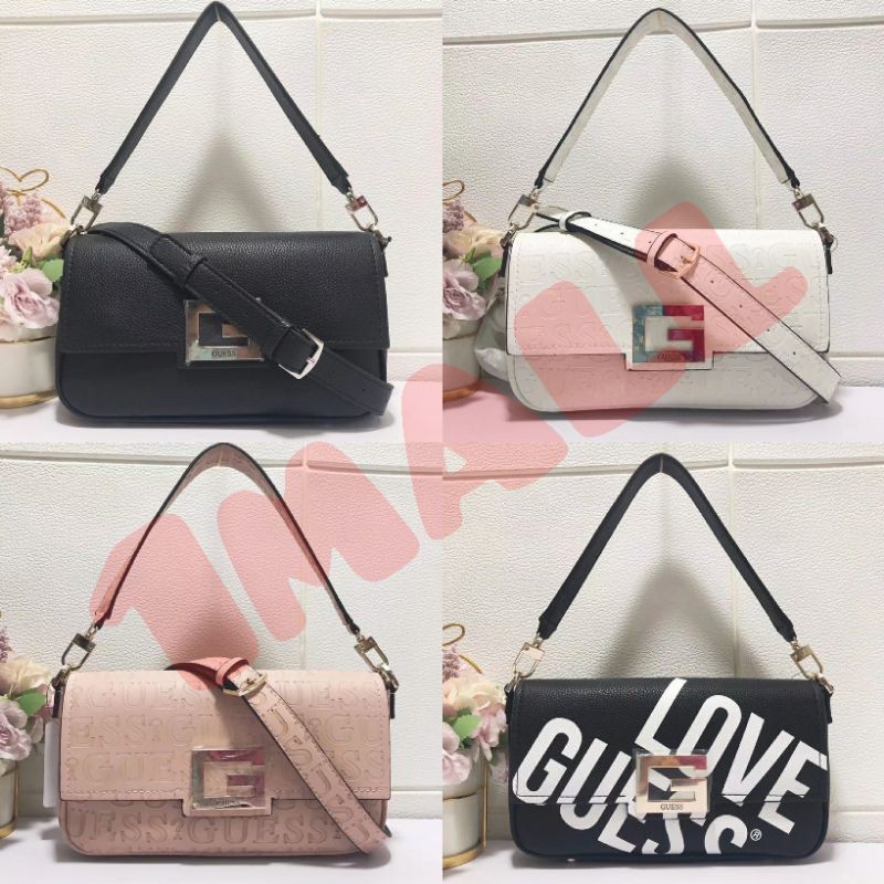👜ORIGINAL GUESS BRIGHTSIDE SHOULDER CROSSBODY BAG Shopee Malaysia