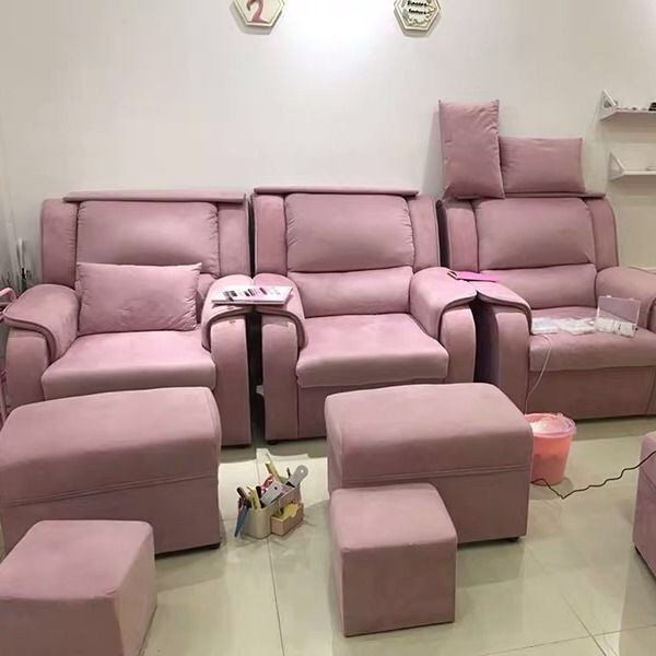 Foot bath sofasaucetability feet sofa nail lounge chair eyes eyelashes