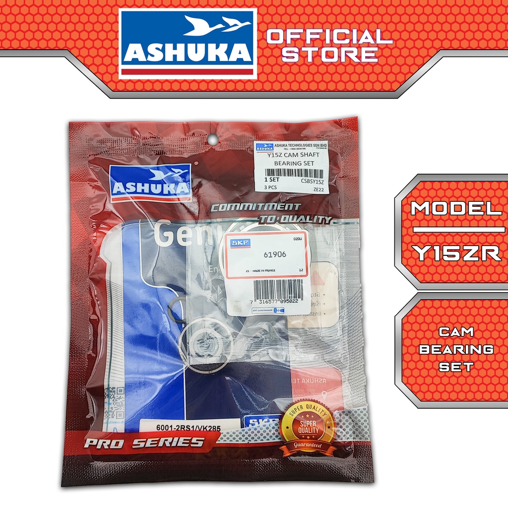 Ashuka Cam Bearing Set (Y15zr/ Y15/ Lc/ LC135/) Shopee Malaysia