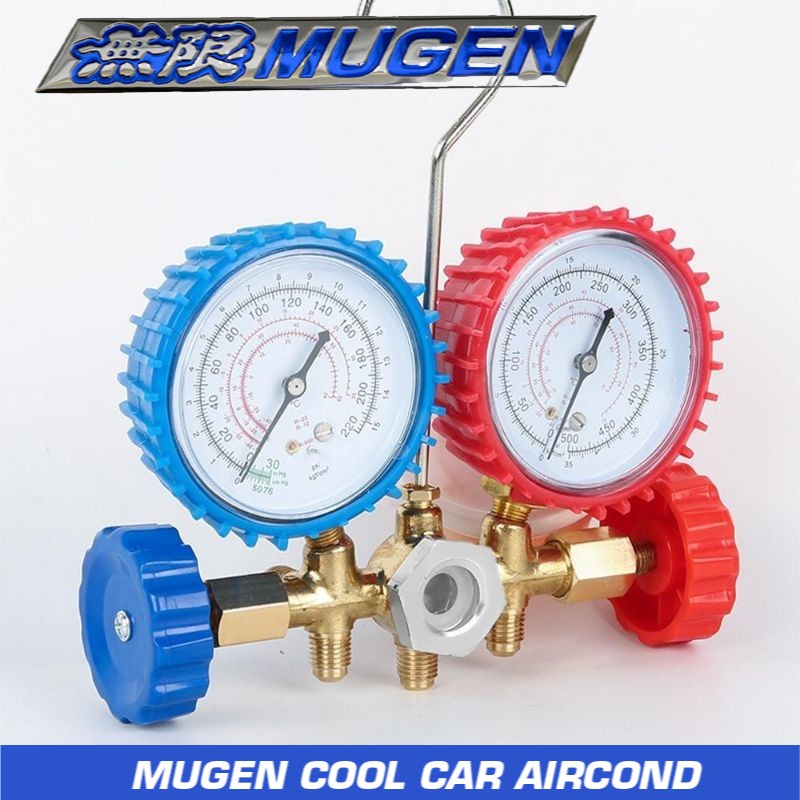 manifold gauge R410 R22 R134a R404a R12 refrigerant R134 Gas Meter air