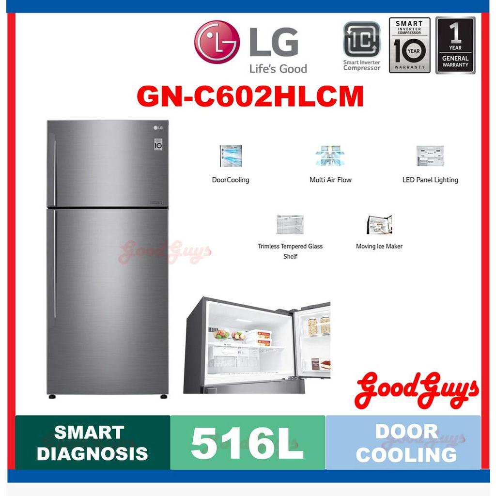 [Seller's Own Fleet] LG GNC602HLCM 516L Top Freezer Fridge /Smart
