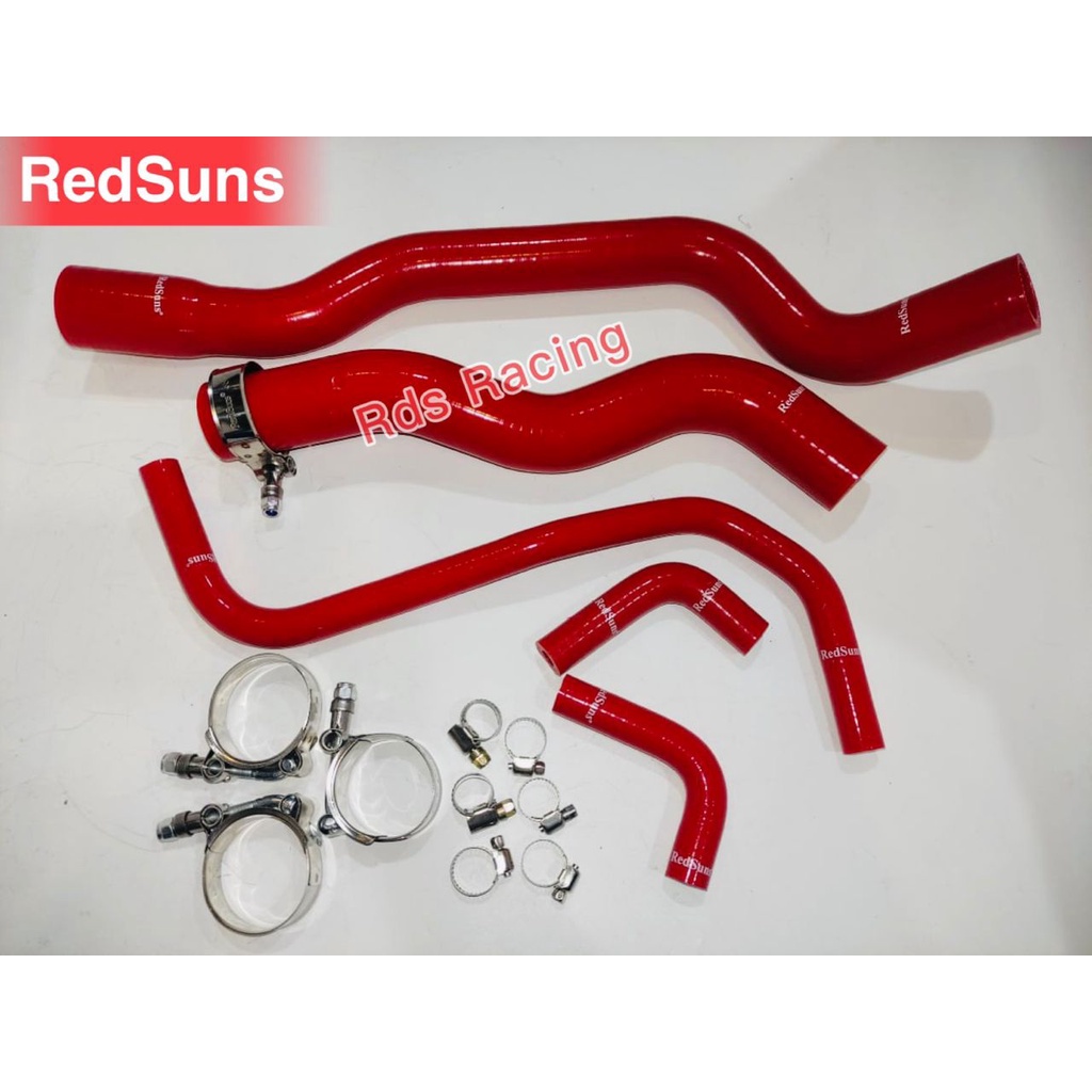 Proton Wira Satria VDO 1.3 1.5 Injection RedSuns silicon radiator hose