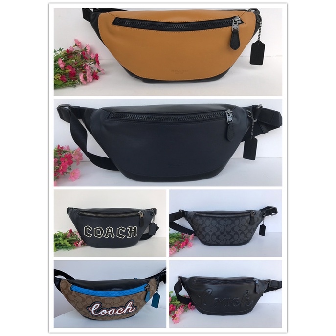 Coach ori men waist bag/f78777/79052/76795/76925/79149/76799 sling bag