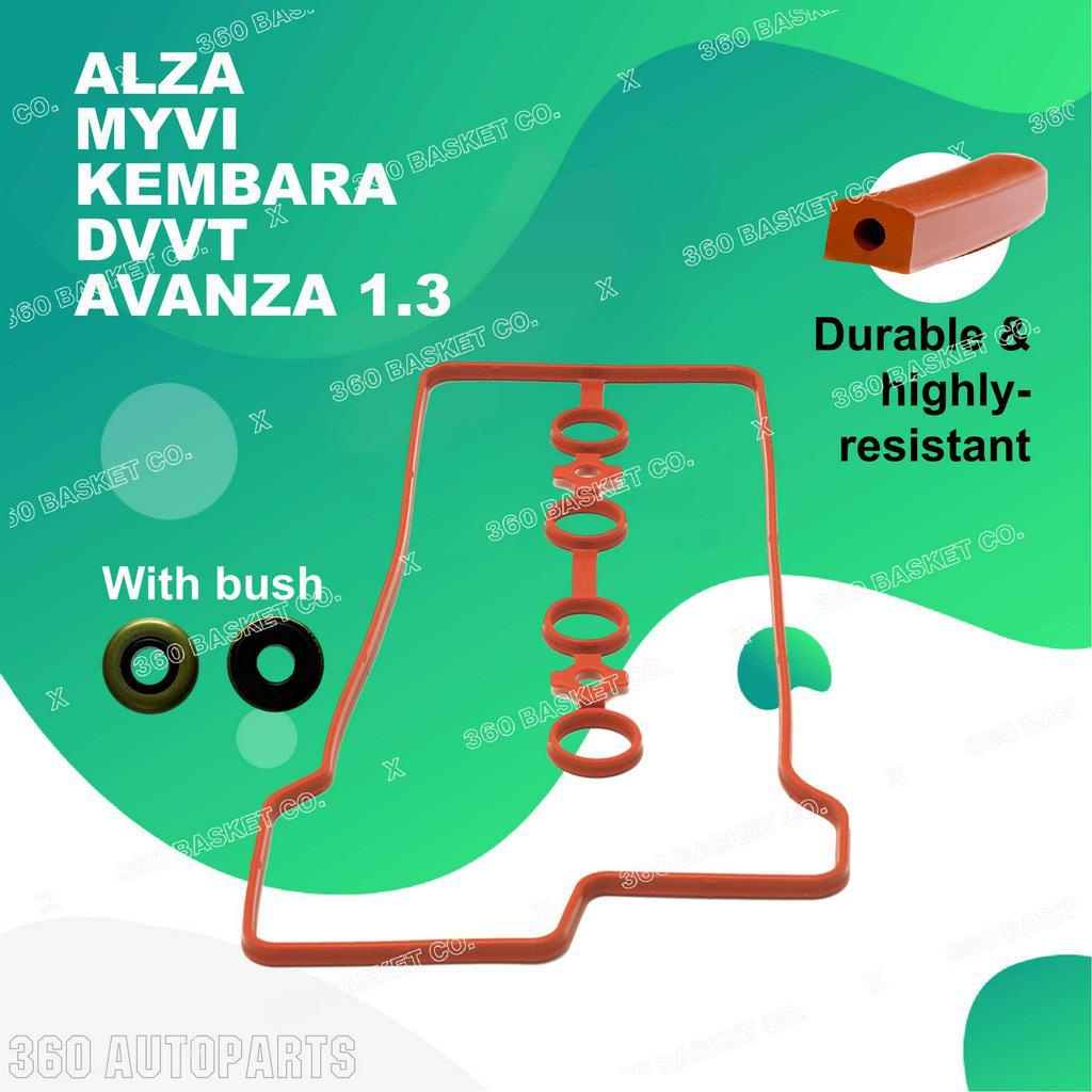 VALVE COVER GASKET (SILICONE), CYLINDER HEAD COVER FOR PERODUA MYVI 1.3, ALZA, KEMBARA DVVT