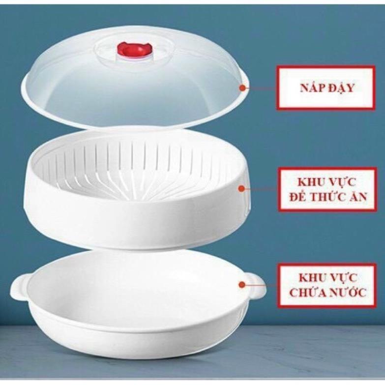 Vietnamesejapanese 3Layer Microwave Steamer Tray Shopee Malaysia