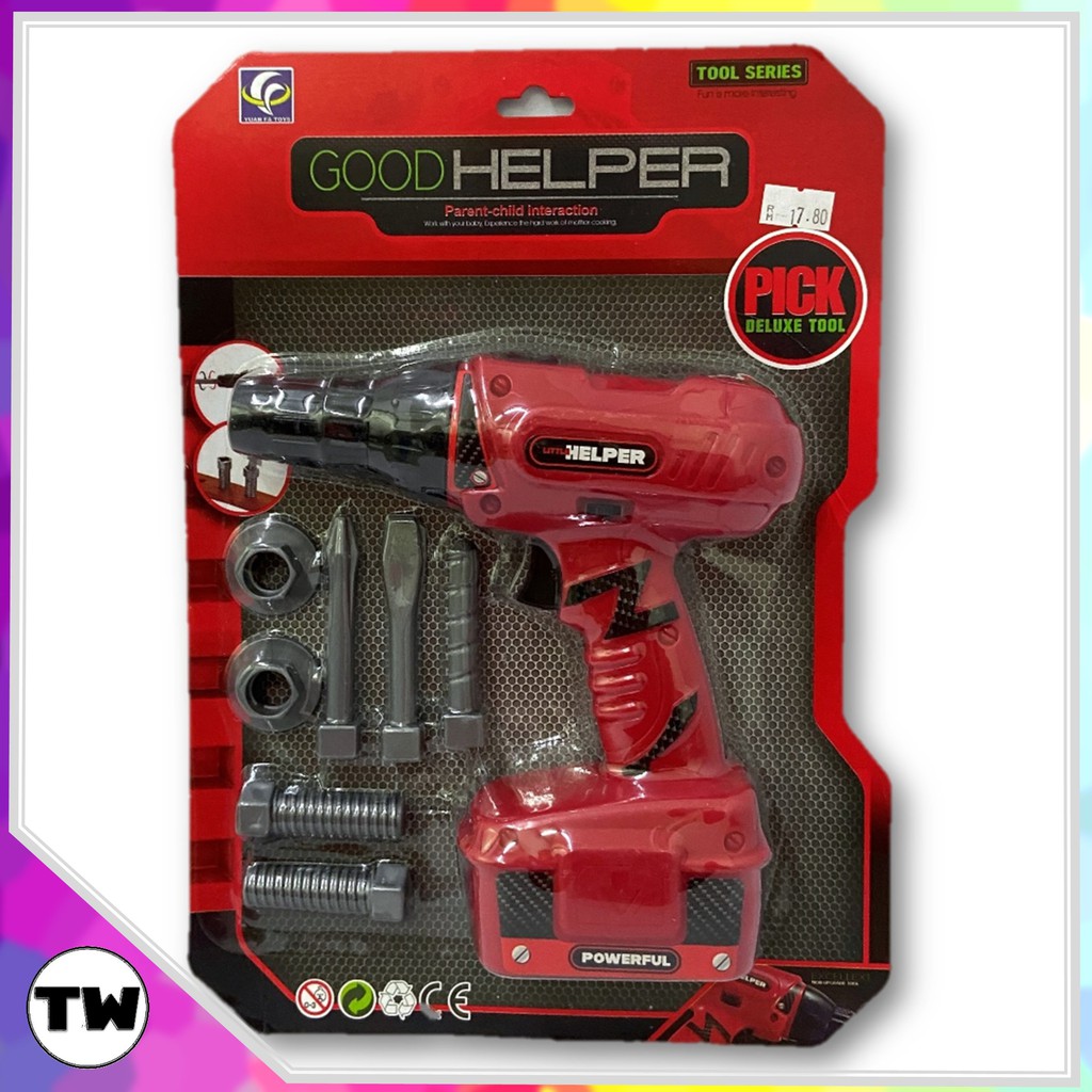 [Ready Stock] Good Helper / Construction Tools Playset / Factory Tools