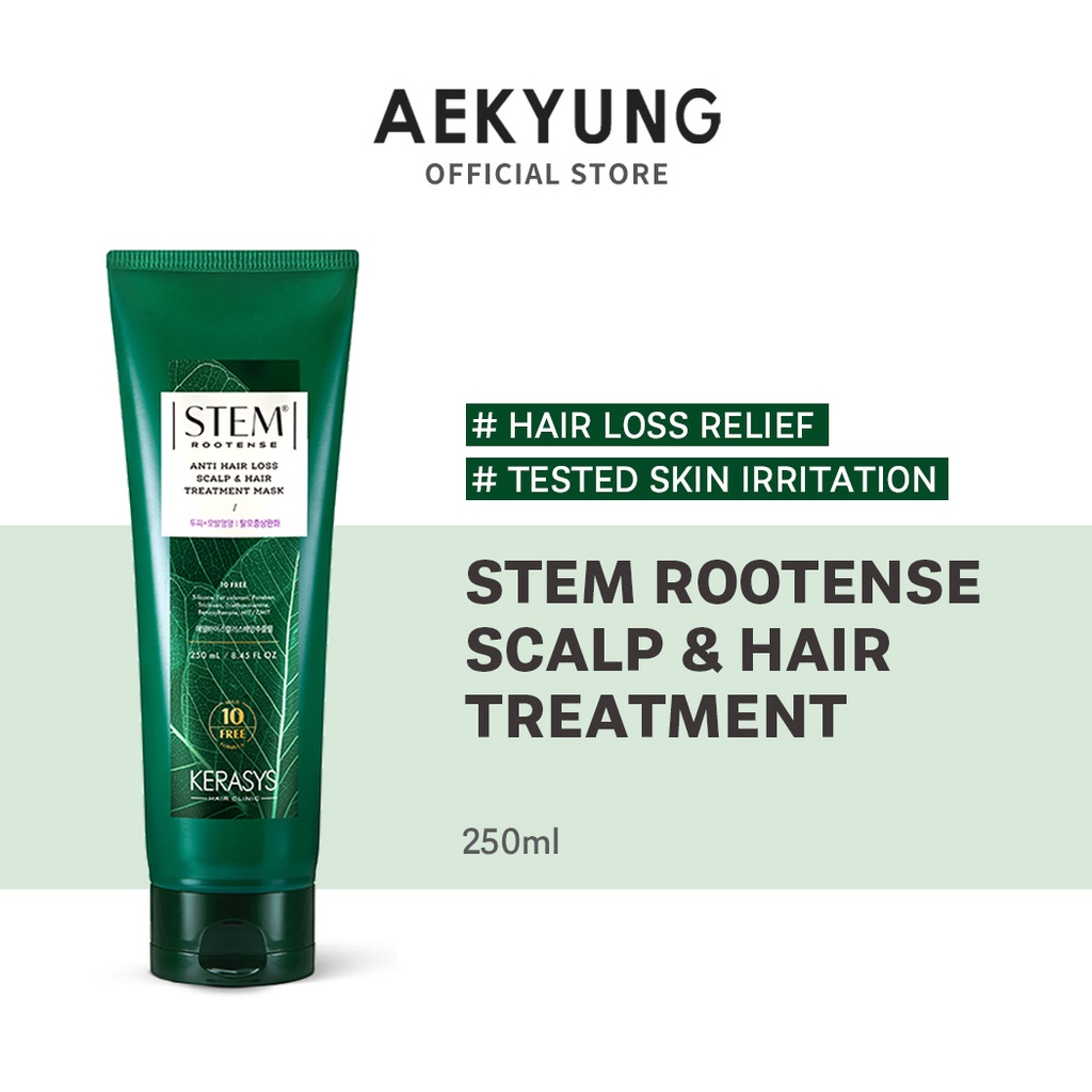 [KERASYS] Stem Rootense Anti Hair Loss Scalp & Hair Treatment Mask 250ml Shopee Malaysia