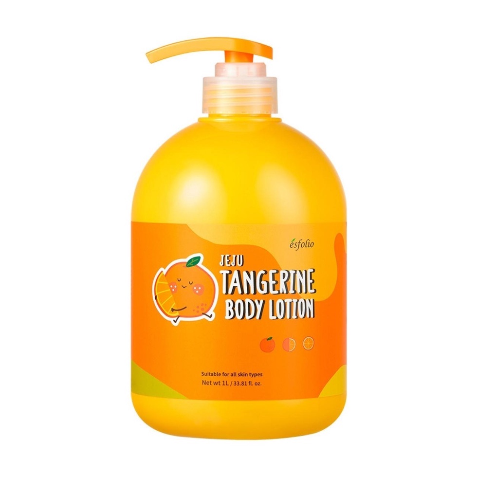 🍊🍊ESFOLIO Jeju Tangerine Body Lotion 500ml Shopee Malaysia