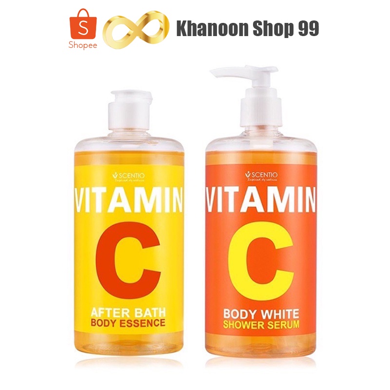 Vitamin C serum Beauty Buffet Scentio (Shower Cream & Lotion) 450 Ml