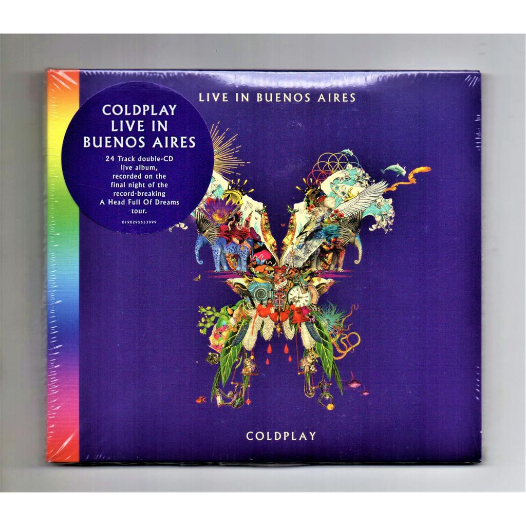 Coldplay Live In Buenos Aires ( Imported Digipack 2 CD ) EU Press