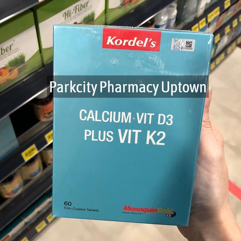 Kordel's Calcium + Vitamin D3 Plus Vitamin K2 60s 3691 WALK IN AT