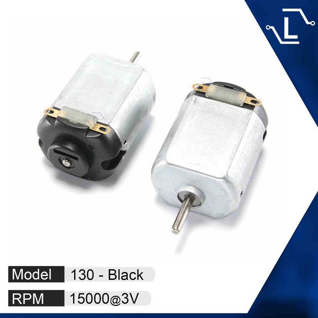 [Luminense] DC Motor 3V 6V 130 Mini DC Motor 16000RPM Shaft 130 Small