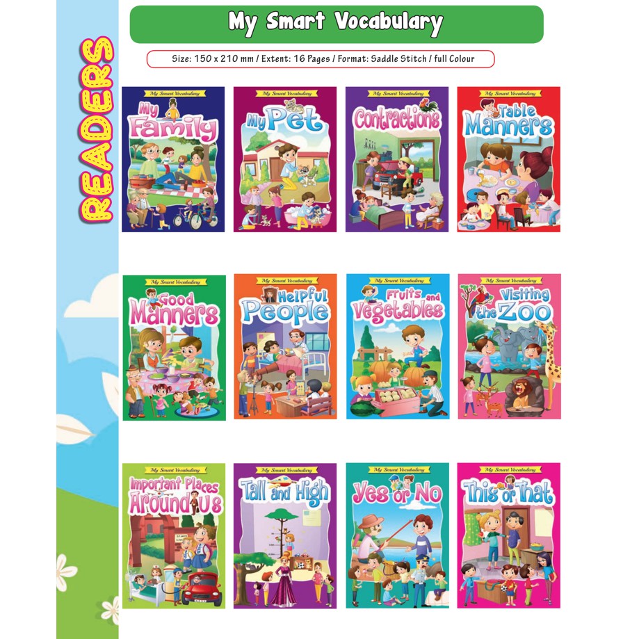MY SMART VOCABULARY Mind To Mind Learning Book for Children