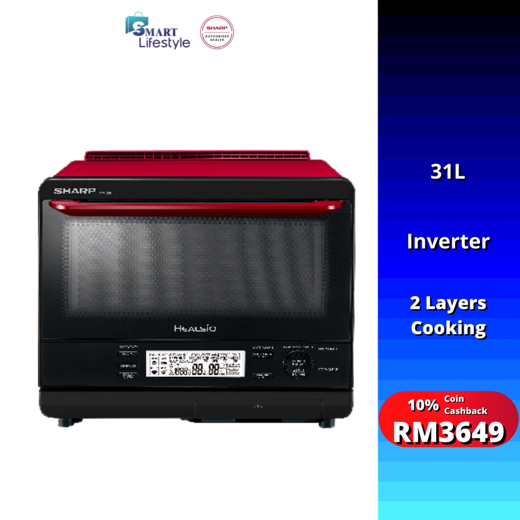 [Free Shipping] Sharp Steam Oven (31L) AX1700VMR Shopee Malaysia