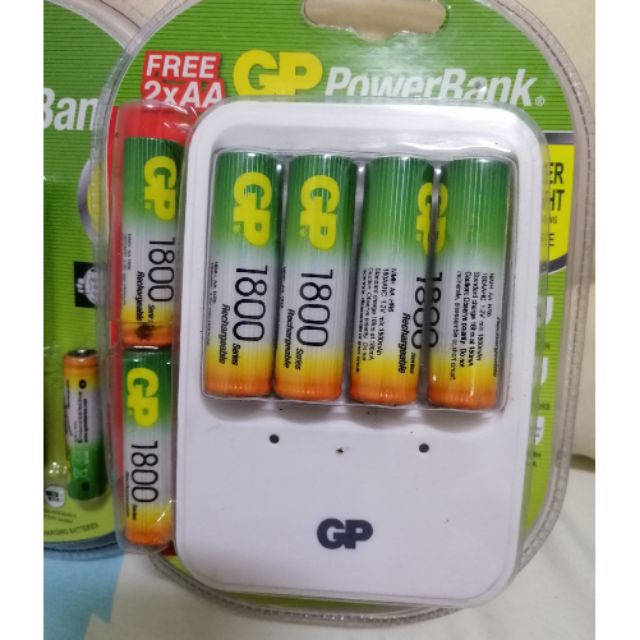 GP powerbank GP rechargeable batteries Shopee Malaysia