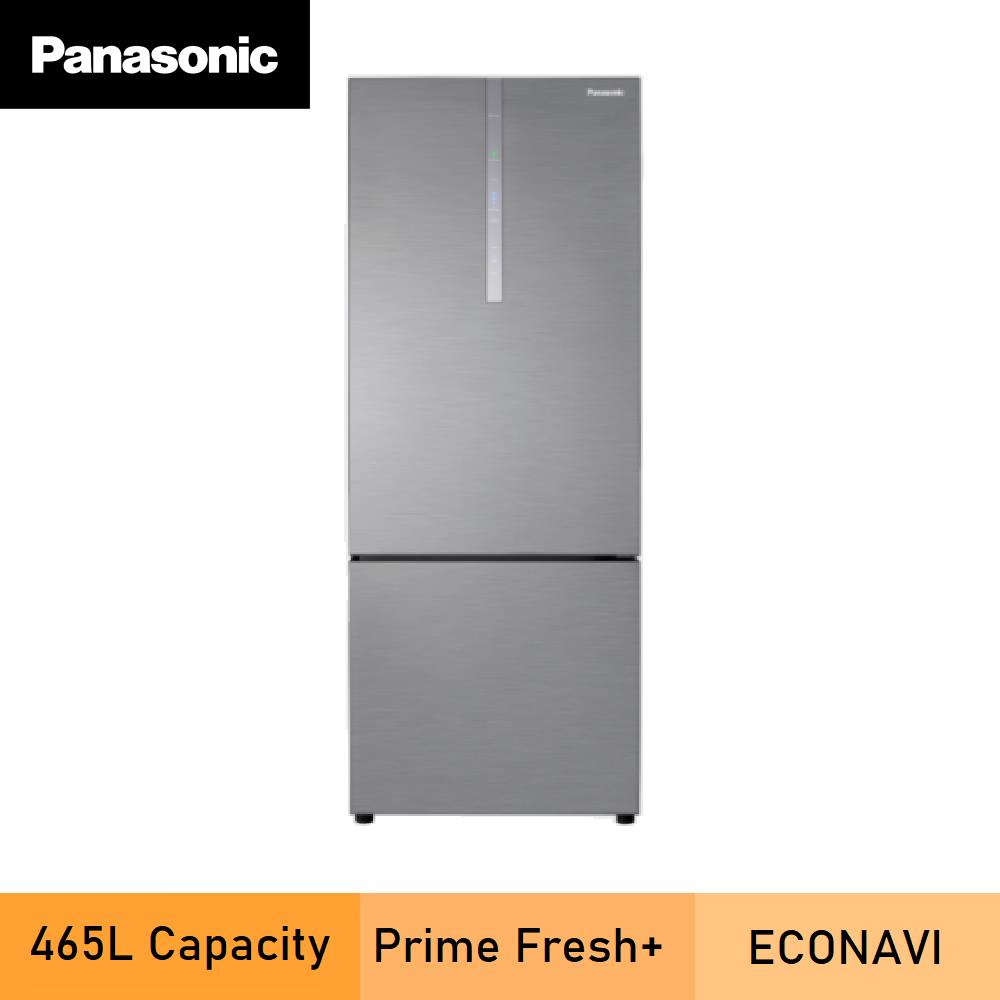 PANASONIC NRBX471CPSM 2DOOR BOTTOM FREEZER REFRIGERATOR STEEL DOOR