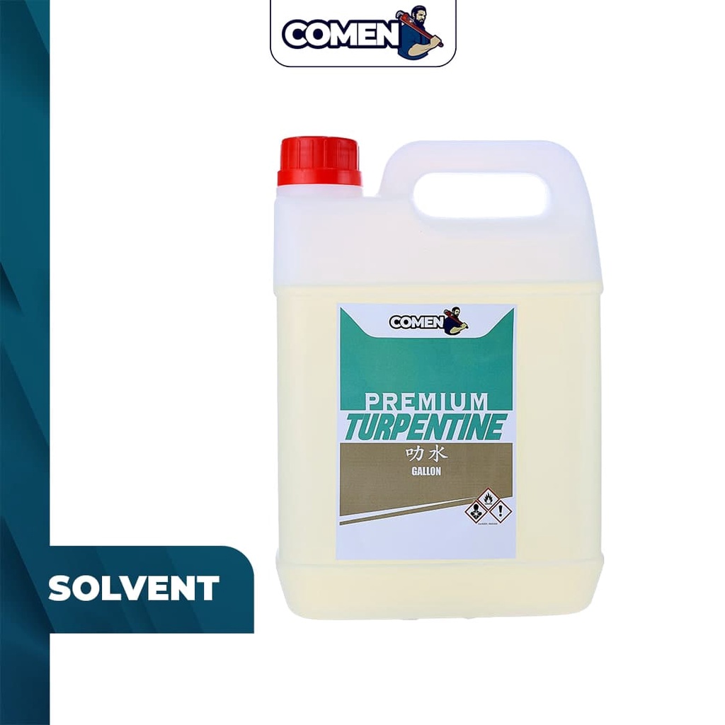 COMEN Premium Turpentine 2KG (Gallon) Turpentine Solvent Kerosene