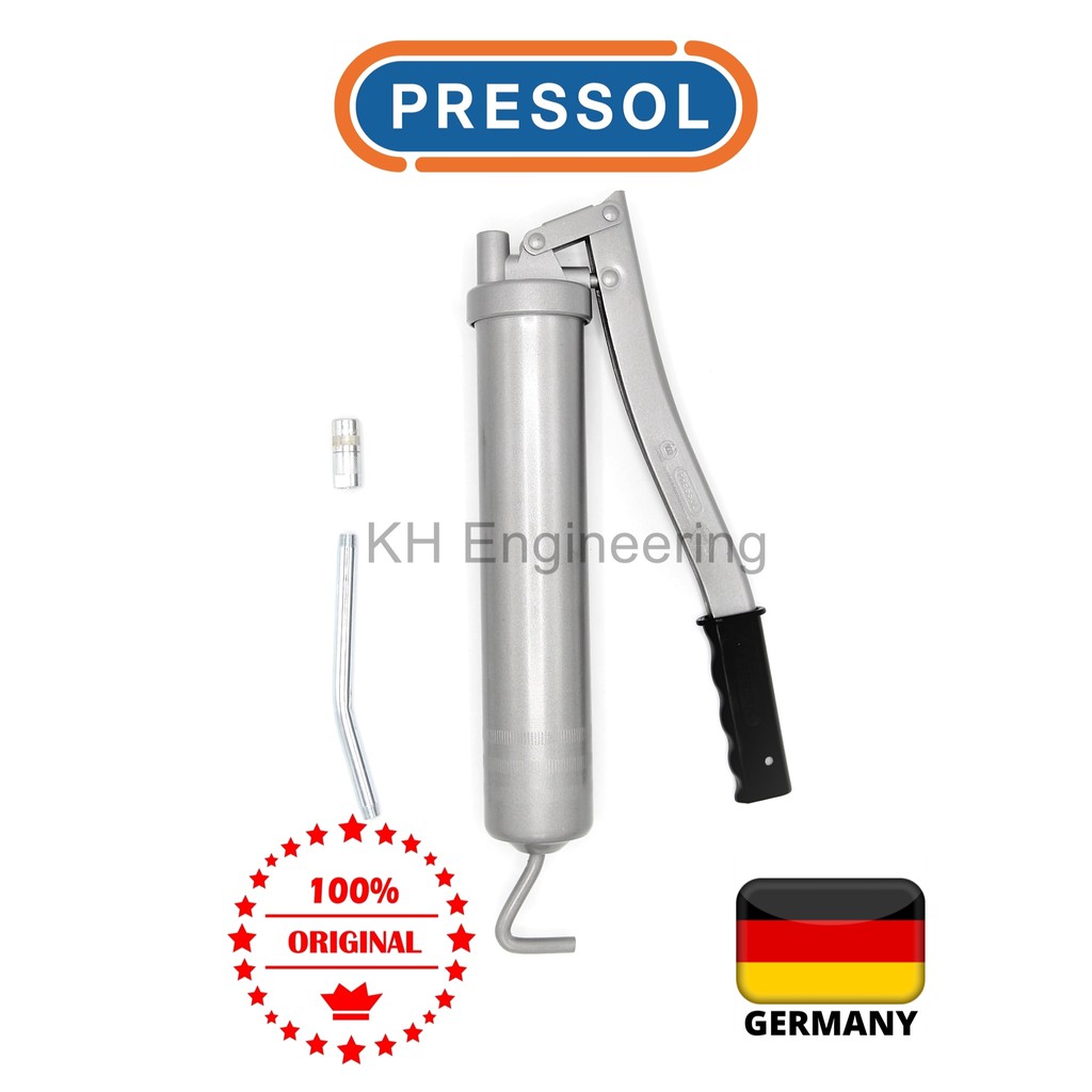 [Original] Pressol Germany Hand Lever Grease Gun Pump 500cc Pam Gris