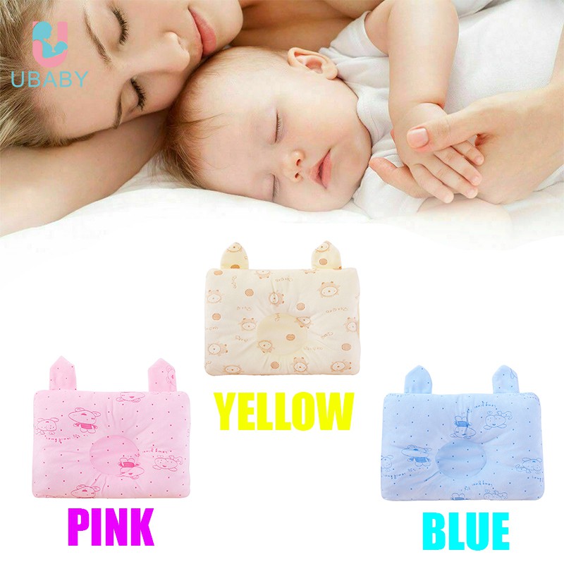 Baby Pillow Adjustable Memory Foam Support Newborn Infant Sleep