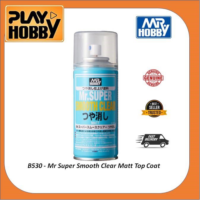 Mr Hobby B530 Mr Super Smooth Clear Matt Top Coat Spray Can Finishing GSI Creos Shopee