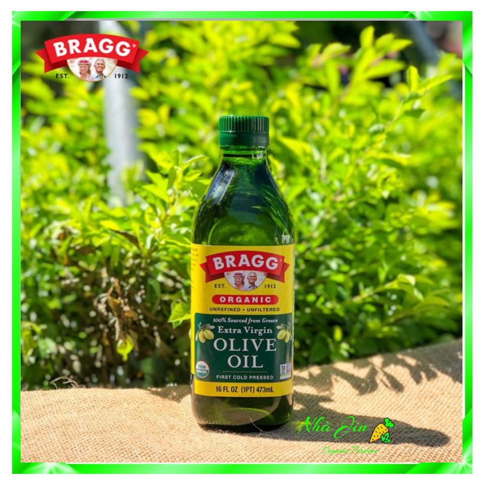 Bragg Organic Cold Pressed Olive Oil 473ml Shopee Malaysia