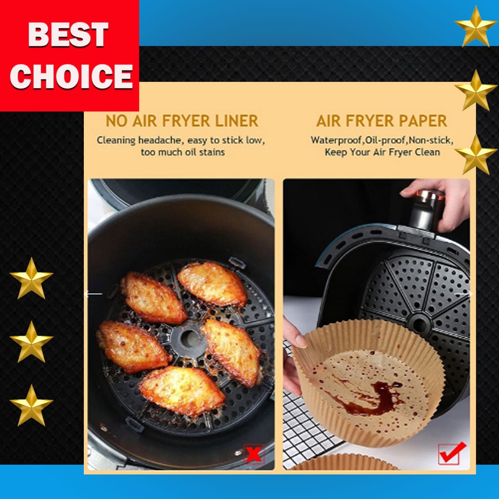 kertas air fryer murah fryers/air fryer paper tray/kertas minyak