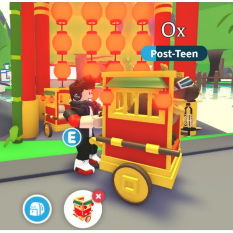 Adopt Me Palanquin Stroller (Ultrarare) Very Cheap! Shopee Malaysia