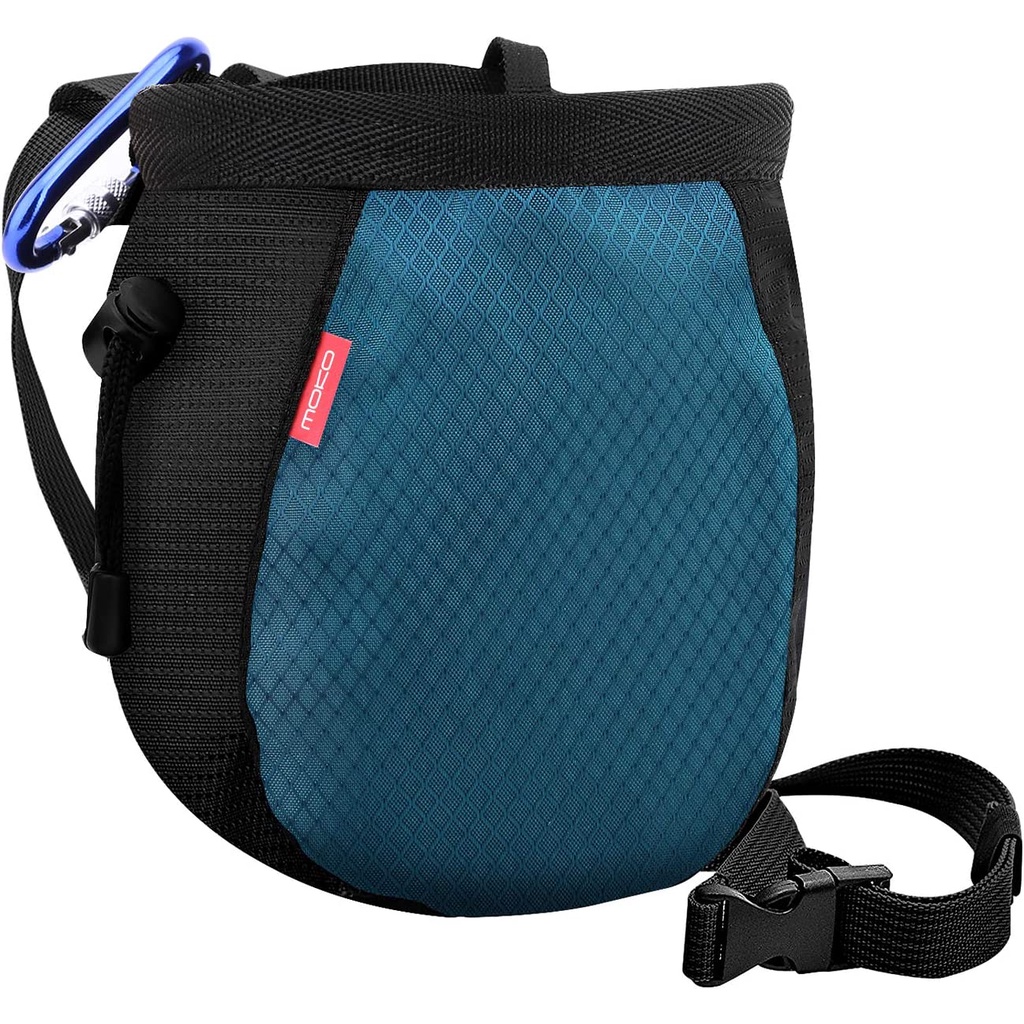MoKo Rock Climbing Chalk Bag, Bouldering Chalk Bag Bucket with