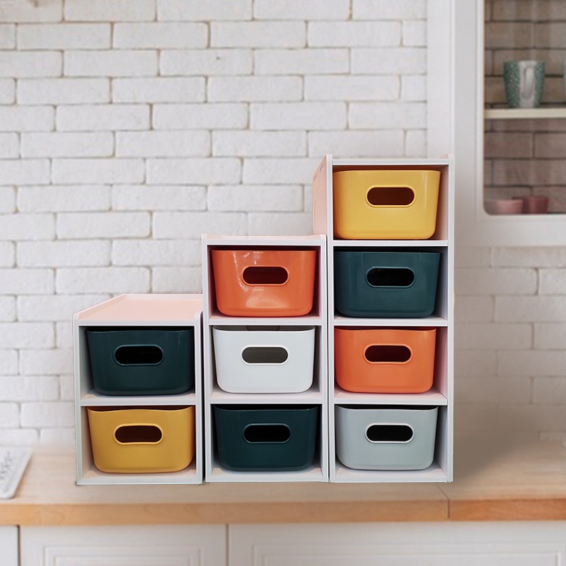 Ins style desktop organizer drawer storage rack tabletop rack multi