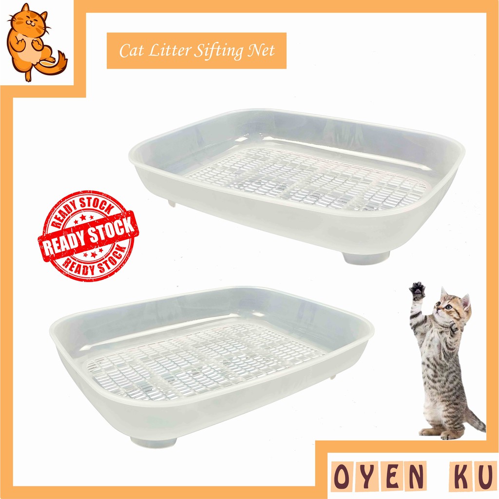 Tray Cat Litter sifting system for Cat Large Size Cat Litter Box