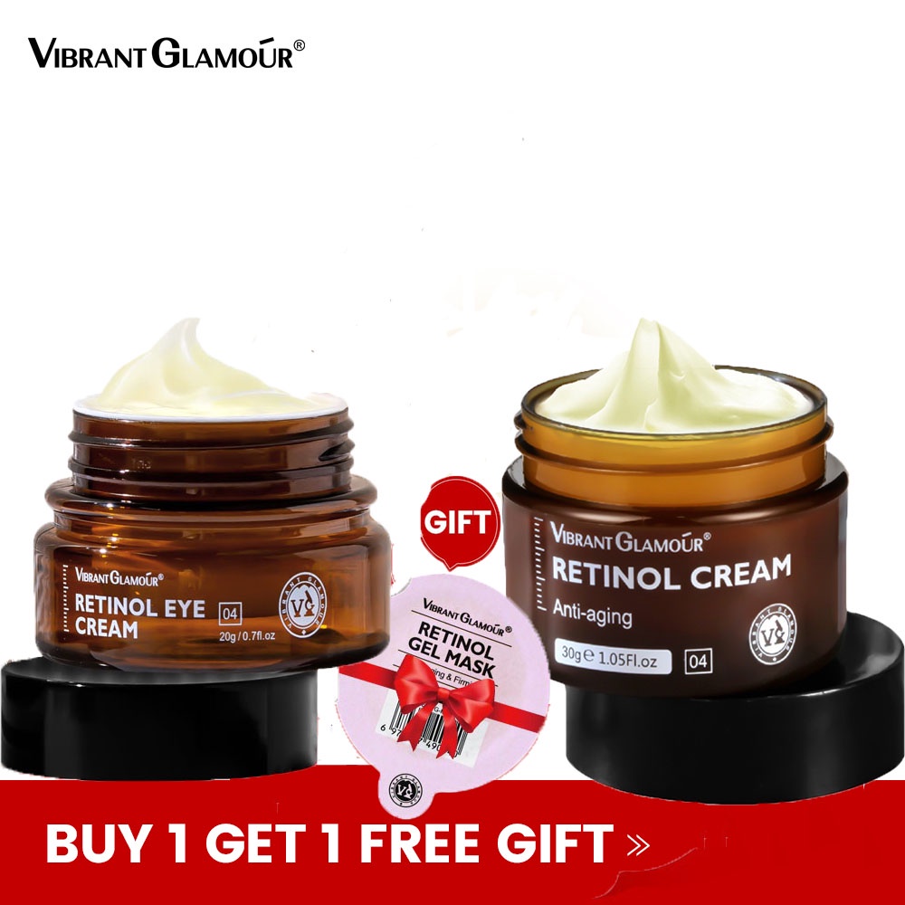 VIBRANT GLAMOUR Retinol Set Face Cream+Eye Cream VA Anti Aging