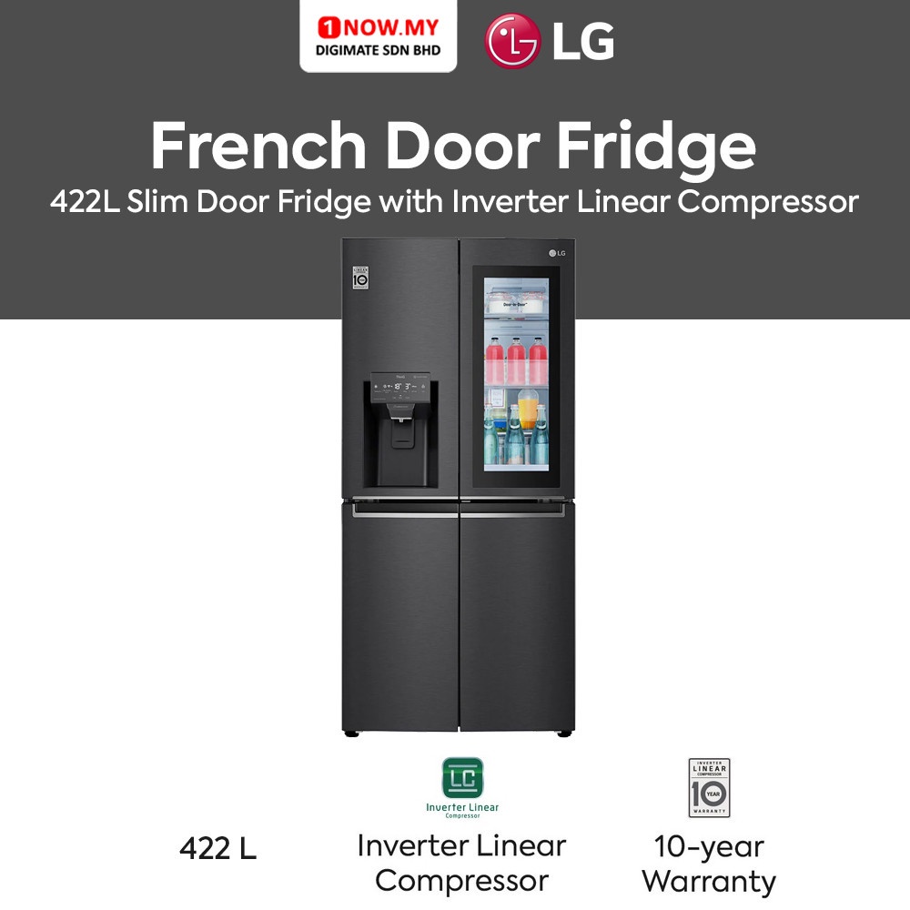 LG Slim French Door Fridge GCX22FTQLL (Inverter Linear Compressor
