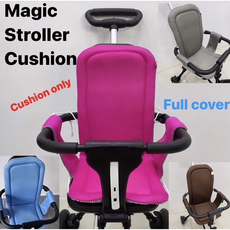 🔥READY STOCK PENANG🔥MAGIC STROLLER THICK CUSHION SEATER WITH BACK