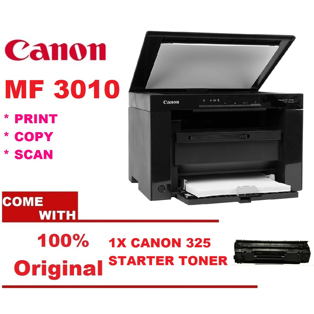 Canon image CLASS MF3010 AllInOne Monochrome Laser Printer (Print