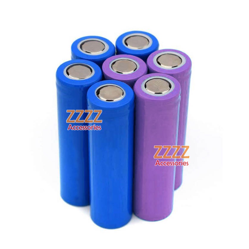 Battery rechargeable 3.7v LITHIUMION Blue Purple Battery Spare Part