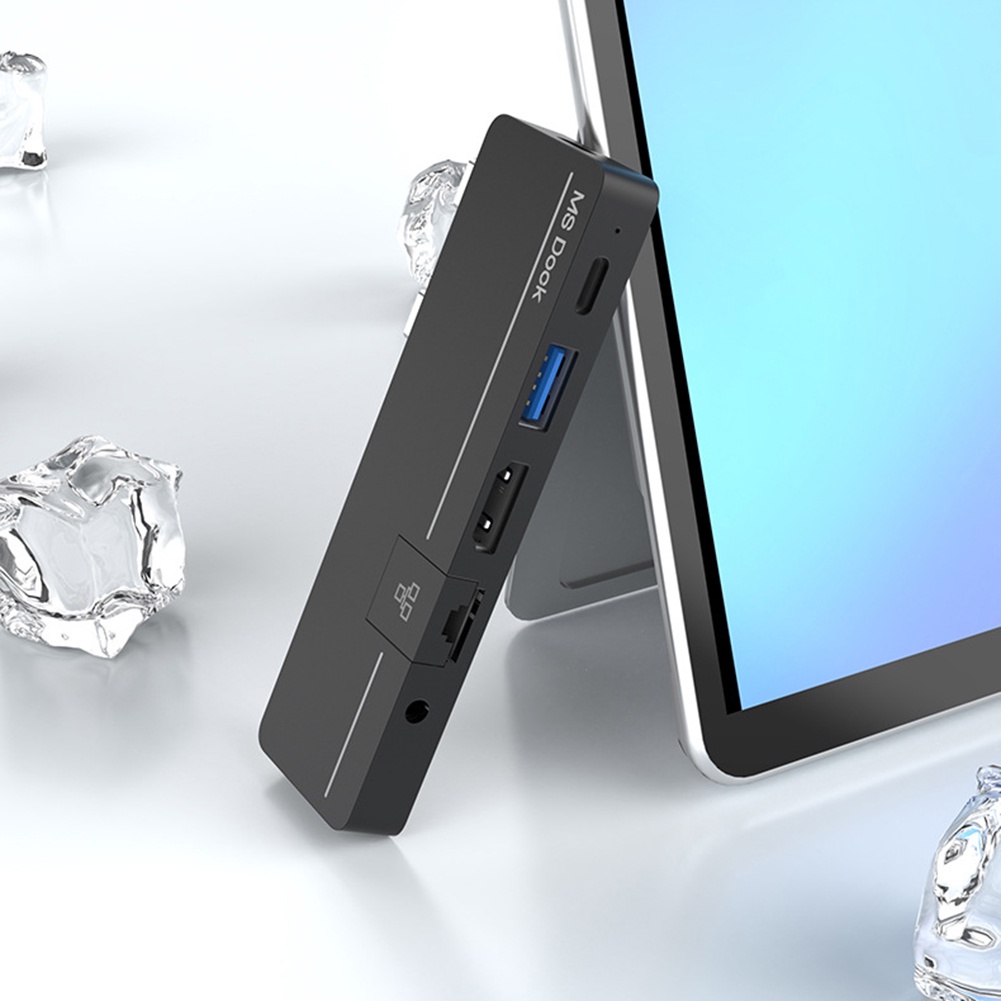 7 in 1 USB C Hub Surface Pro 8 pro 9 2022 Dock for Microsoft Surface