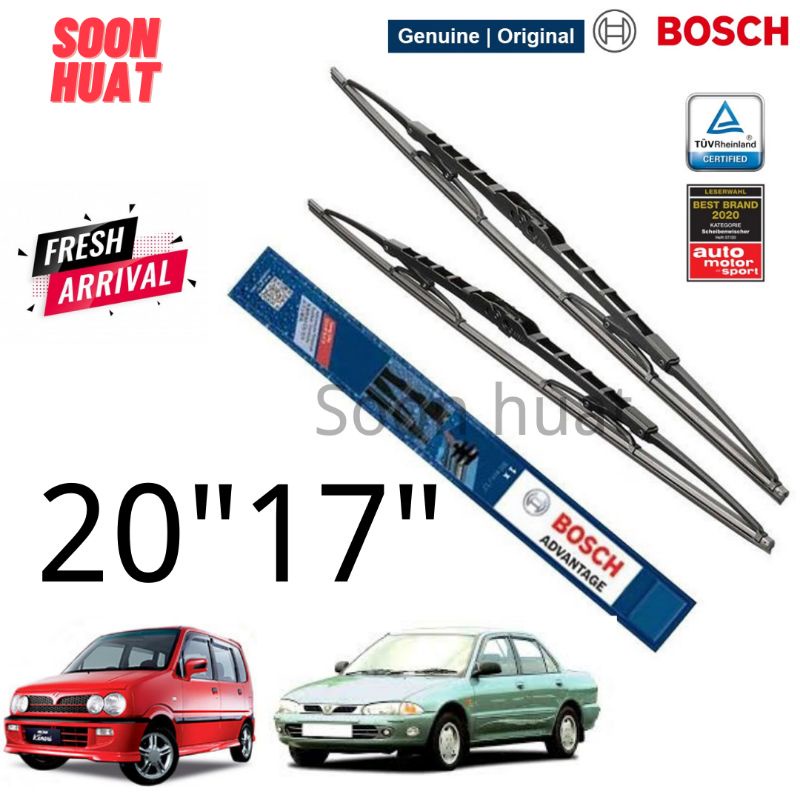READY STOCK 💯ORIGINAL💯 Bosch Advantage Wiper Proton Wira, Perodua