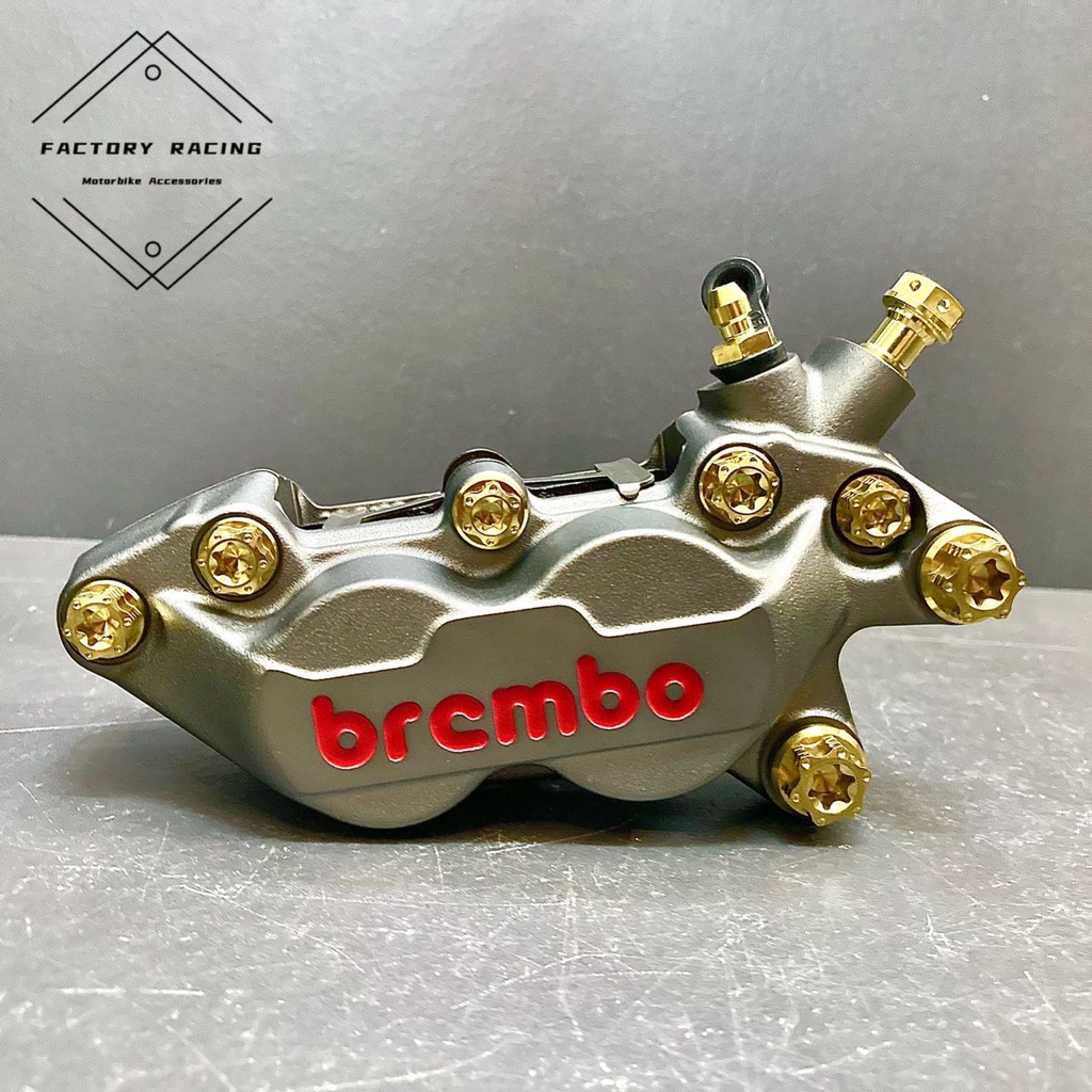 Brembo P4 Caliper Titanium Screw (Set) Shopee Malaysia