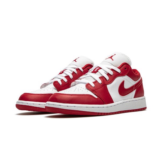 Nike Air Jordan 1 Low (Gym Red) Shopee Malaysia