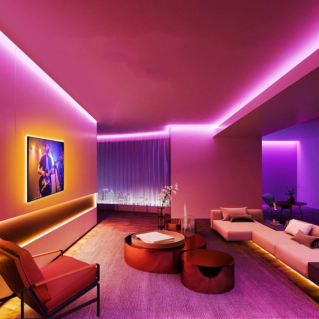 LED Light Strip 5m Colorful nonWaterproof LED Strip Light with Remote