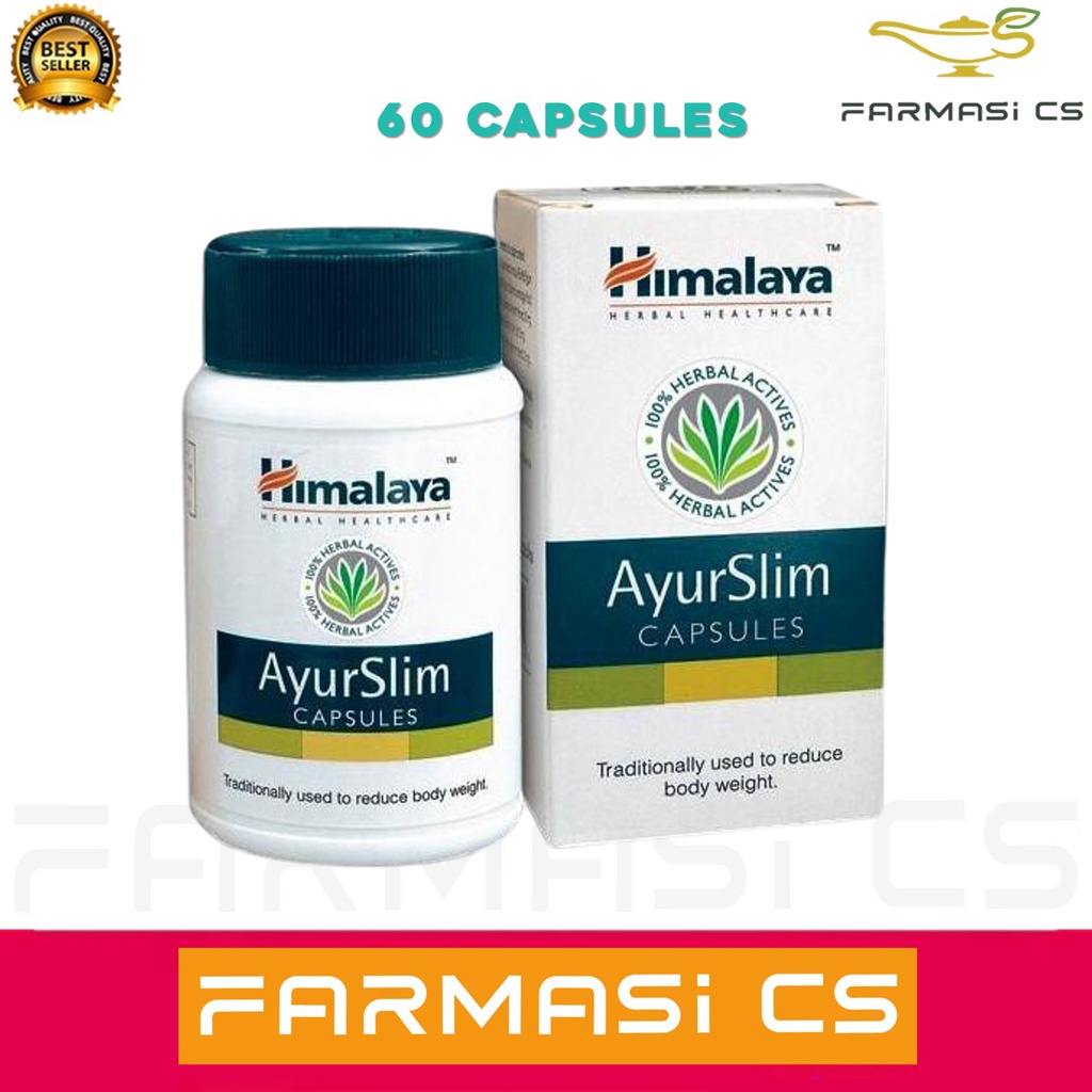 Clearance Himalaya AyurSlim Capsules 60 Capsules EXP01/2025 [weight