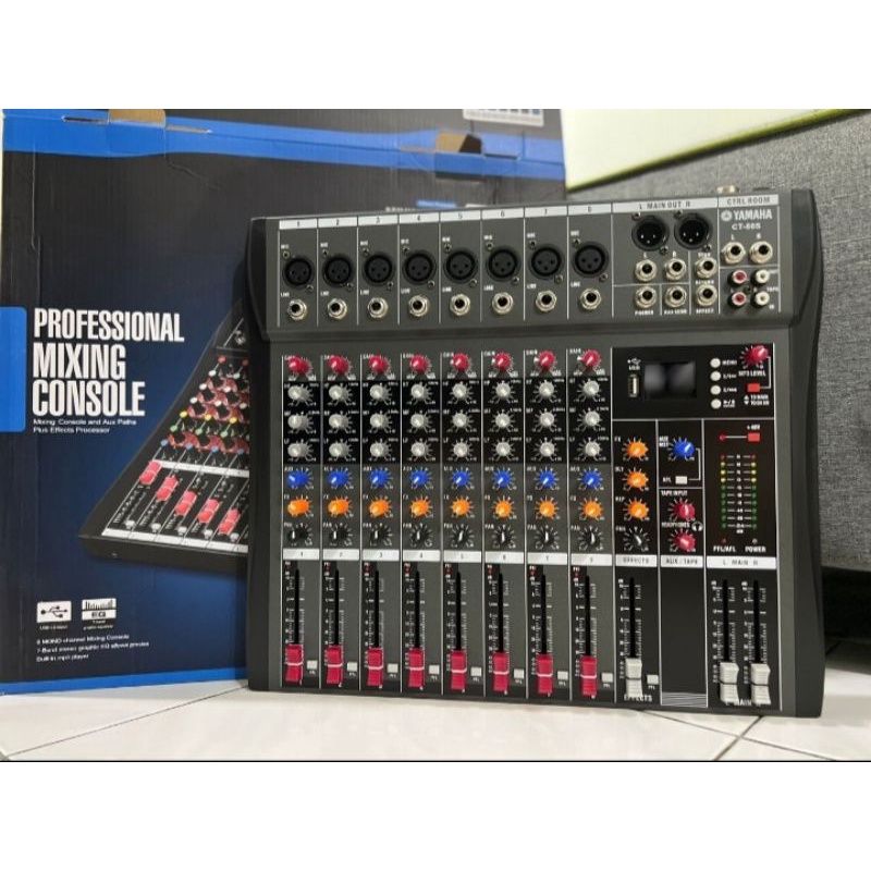 Yamaha mixer 6 channel Shopee Malaysia