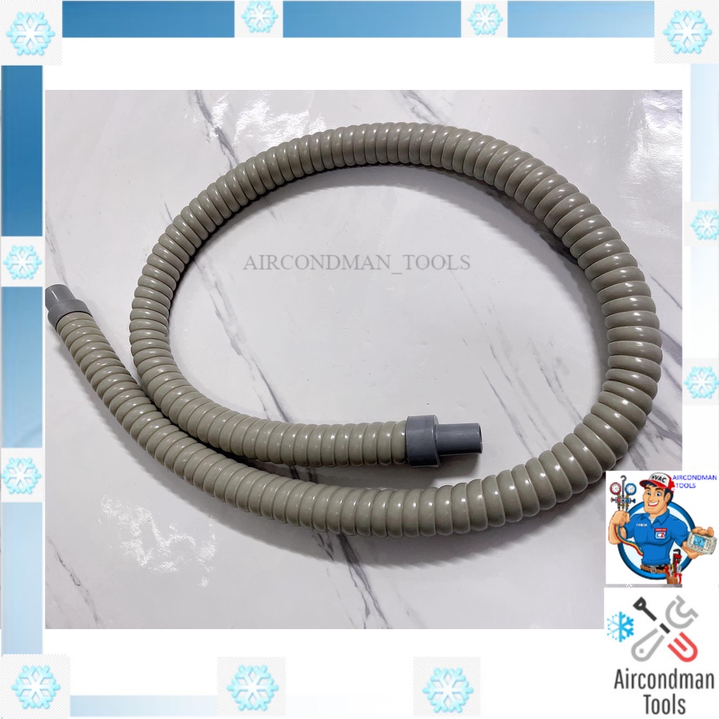 hose aircond indoor unit water pipe outlet water soft pipe air paip air