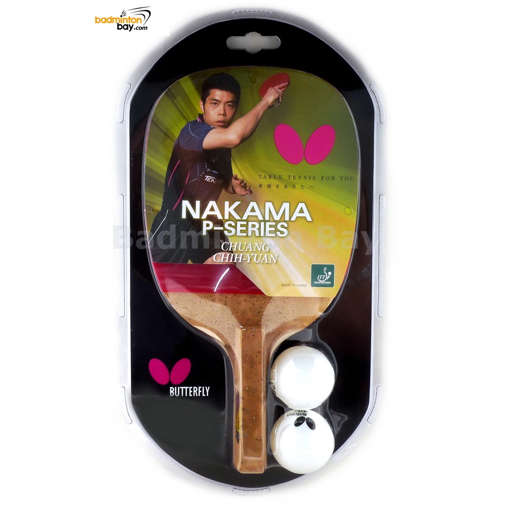 Butterfly Nakama P5 Penhold Table Tennis Racket Preassembled With