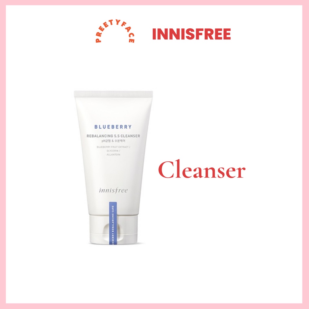 [Ready stock] Innisfree Blueberry Rebalancing 5.5 Cleanser 100m