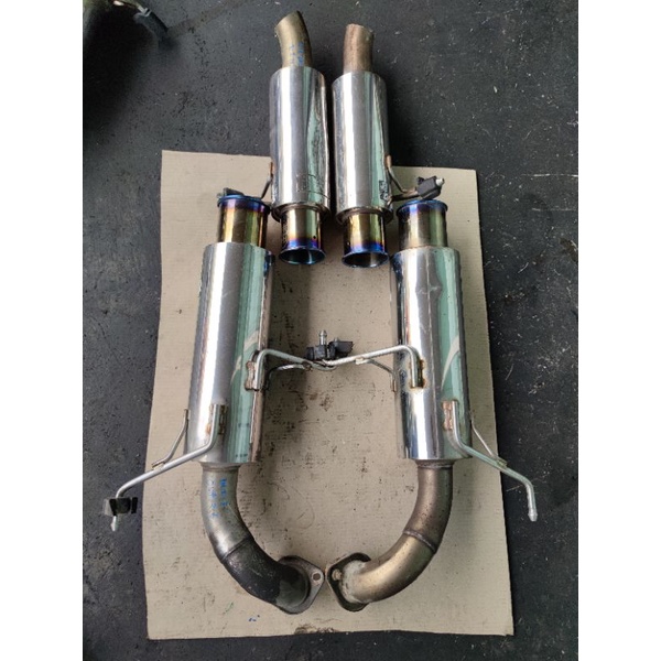 Muffler Kakimoto Racing GTbox Regu&06R Exhaust Ekzos Jasma Original
